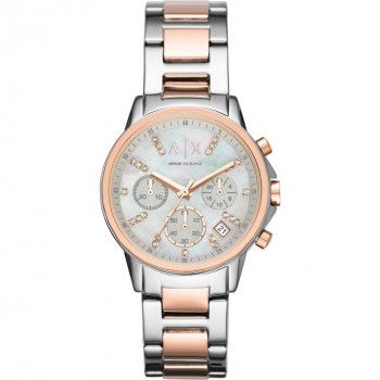 Armani Exchange® Chronograaf 'Lady banks' Dames Horloge AX4331