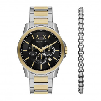 Armani Exchange® Chronograaf 'Banks' Heren Horloge AX7148SET