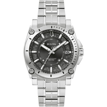 Bulova® Analoog 'Precisionist icon' Heren Horloge 96B417
