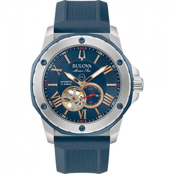Bulova® Analoog 'Marine star' Heren Horloge 98A282