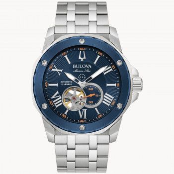 Bulova® Analoog 'Marine star' Heren Horloge 98A302