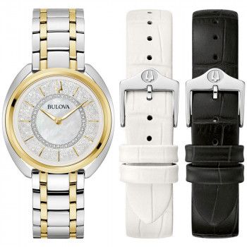 Bulova® Analoog 'Duality' Dames Horloge 98X134