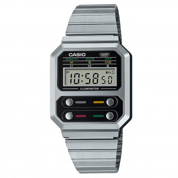Casio® Digitaal 'Casio collection vintage' Heren Horloge A100WE-1AEF