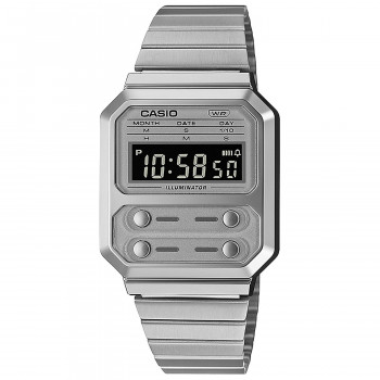 Casio® Digitaal 'Casio collection vintage' Heren Horloge A100WE-7BEF