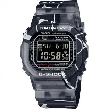 Casio® Digitaal 'G-shock street spirit' Unisex Horloge DW-5000SS-1ER