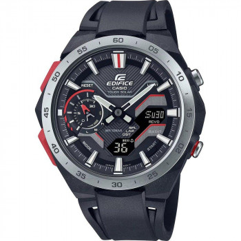 Casio® Analoog En Digitaal 'Edifice' Heren Horloge ECB-2200P-1AEF