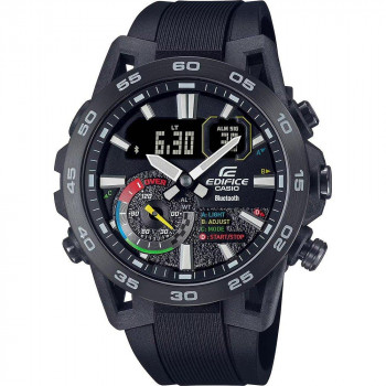Casio® Analoog En Digitaal 'Edifice' Heren Horloge ECB-40MP-1AEF