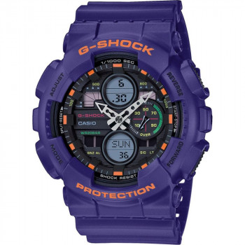 Casio® Analoog En Digitaal 'G-shock' Heren Horloge GA-140-6AER