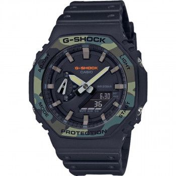Casio® Analoog En Digitaal 'G-shock' Heren Horloge GA-2100SU-1AER