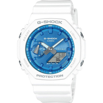 Casio® Analoog En Digitaal 'G-shock' Heren Horloge GA-2100WS-7AER