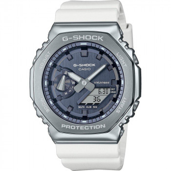 Casio® Analoog En Digitaal 'G-shock' Dames Horloge GM-2100WS-7AER
