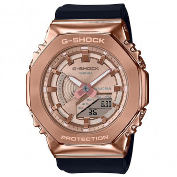 Casio® Analoog En Digitaal 'G-shock' Dames Horloge GM-S2100PG-1A4ER