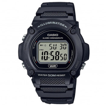Casio® Digitaal 'Casio collection' Heren Horloge W-219H-1AVEF