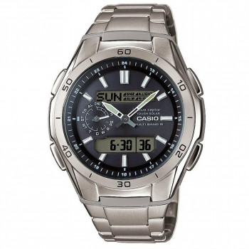 Casio® Analoog En Digitaal 'Wave ceptor' Heren Horloge WVA-M650TD-1AER