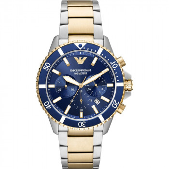 Emporio Armani® Chronograaf 'Diver' Heren Horloge AR11362
