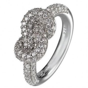 Esprit® Dames Zilver 925 925 Ring (sieraad) - Zilverkleurig ELRG91627A180