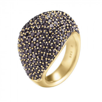 Esprit® Dames Messing Ring (sieraad) - Goudkleurig ESRG02034D180 ER95
