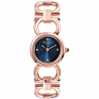 Ferragamo® Analoog 'Double gancini' Dames Horloge SFYD00421