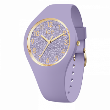 Ice Watch® Analoog 'Ice glitter - digital lavender' Dames Horloge 021223