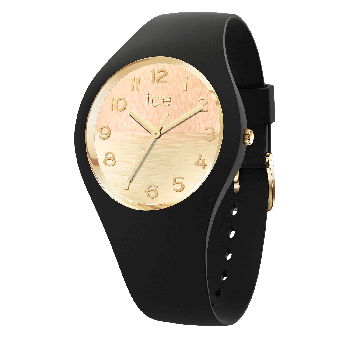 Ice Watch® Analoog 'Ice horizon - black gold' Dames Horloge (Small) 021364