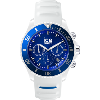Ice Watch® Chronograaf 'Ice chrono - white blue' Heren Horloge 021424