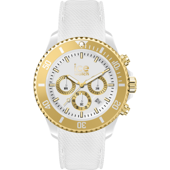 Ice Watch® Chronograaf 'Ice chrono - white gold' Unisex Horloge 021595