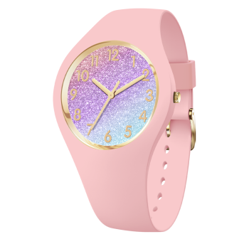 Ice Watch® Analoog 'Ice glitter - pink cosmic' Meisjes Horloge (Small) 022569