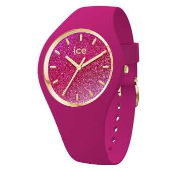 Ice Watch® Analoog 'Ice glitter - fuschia pink' Meisjes Horloge (Small) 022575