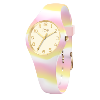 Ice Watch® Analoog 'Ice tie and dye - crystal rose' Kind Horloge (Extra Small) 022596