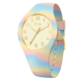 Ice Watch® Analoog 'Ice tie and dye - pastel blue' Meisjes Horloge (Small) 022598