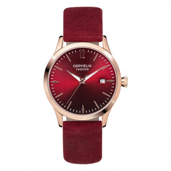 Orphelia Fashion® Analoog 'Suede' Dames Horloge OF714821