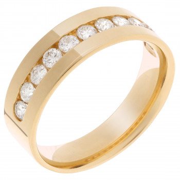 Orphelia® Dames Geelgoud 18K Ring (sieraad) - Goudkleurig RD-33186