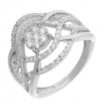 Orphelia® Dames Zilver 925 925 Ring (sieraad) - Zilverkleurig ZR-7054