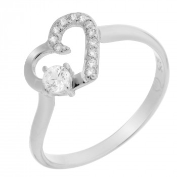 Orphelia® Dames Zilver 925 925 Ring (sieraad) - Zilverkleurig ZR-7080