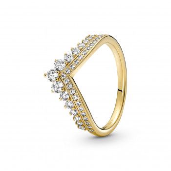 Pandora® 'Timeless wish' Dames Verguld Metaal Ring (sieraad) - Goudkleurig 167736C01