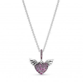 Pandora® 'Angel wings' Dames Zilver 925 925 Collier - Zilverkleurig 398505C02-45