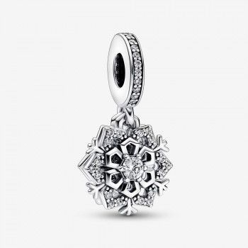 Pandora® 'Snowflake' Dames Zilver 925 925 Bedel - Zilverkleurig 792355C01