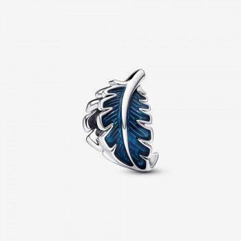 Pandora® 'Curved feather' Dames Zilver 925 925 Bedel - Zilverkleurig 792576C01