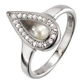Pierre Cardin® Dames Zilver 925 925 Ring (sieraad) - Zilverkleurig PCRG-90297.A.18