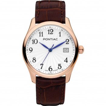 Pontiac® Analoog 'Leeds' Dames Horloge P10055