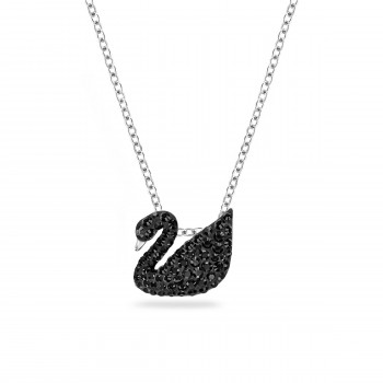 Swarovski® 'Iconic swan' Dames Metaal Collier - Zilverkleurig 5347330
