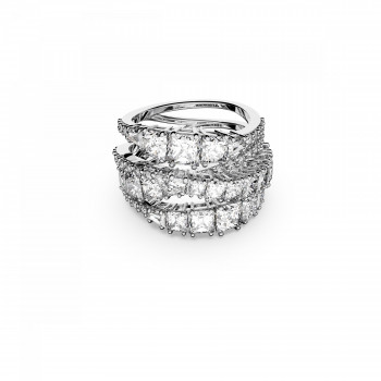 Swarovski® 'Twist' Dames Metaal Ring (sieraad) - Zilverkleurig 5580952