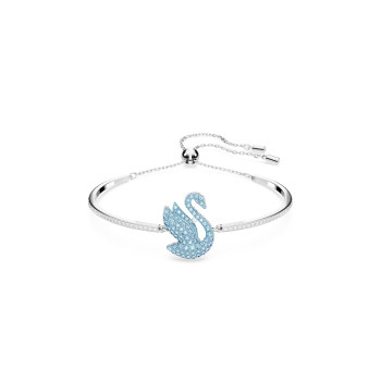 Swarovski® 'Iconic swan' Dames Metaal Armband (sieraad) - Zilverkleurig 5660595