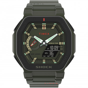 Timex® Analoog En Digitaal 'Command encounter' Heren Horloge TW2V35400