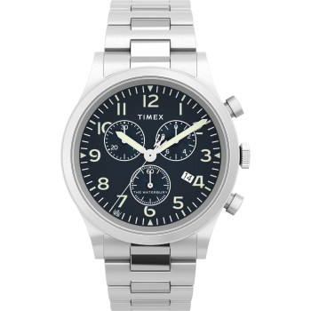 Timex® Chronograaf 'Traditional chrono' Heren Horloge TW2W48200