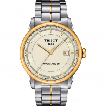 Tissot® Analoog 'Luxury powermatic 80' Heren Horloge T0864072226100