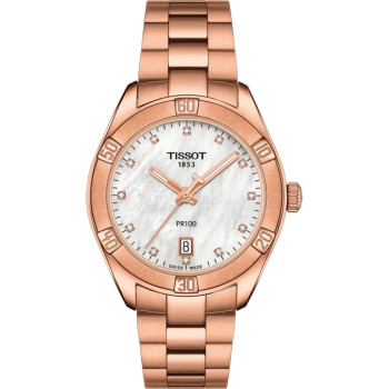 Tissot® Analoog 'Pr 100' Dames Horloge T1019103311600
