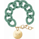 Ice Jewellery® Dames RVS Armband (sieraad) - Goudkleurig 020355