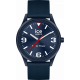 Ice Watch® Analoog 'Ice solar power - casual blue red' Unisex Horloge (Medium) 020605