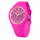 Ice Watch® Analoog 'Ice glitter - neon pink' Dames Horloge 021224